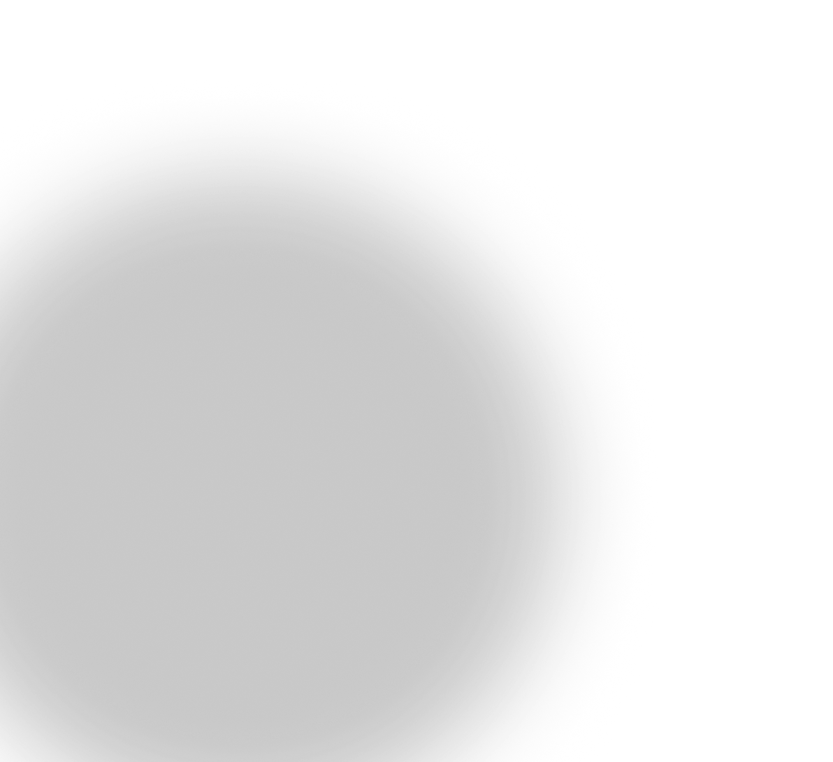 Decorative gradient circle glow background effect